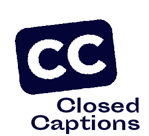 closed captions button